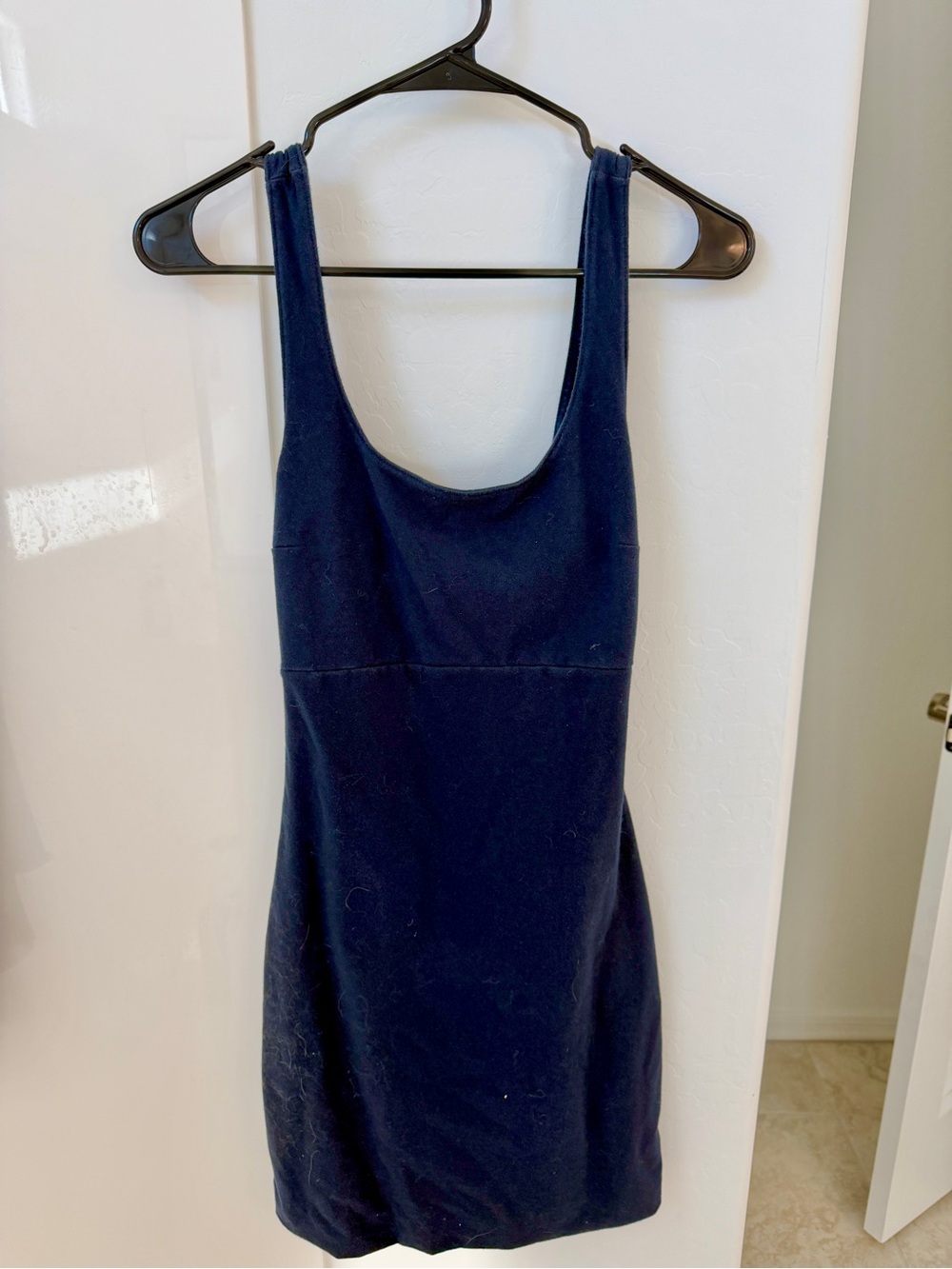 Navy Blue Mini Dress